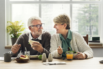 Retirement Senior Couple Lifestyle Living Concept