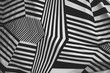Textile cloth for fashionable dress, shallow focus, texture black and white