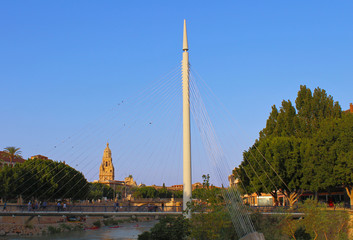 Murcia desde el Río Segura