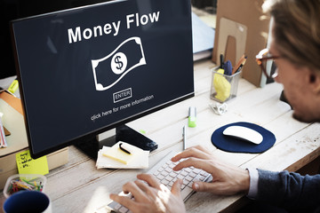 Poster - Cash Flow Business Money Financial Concept