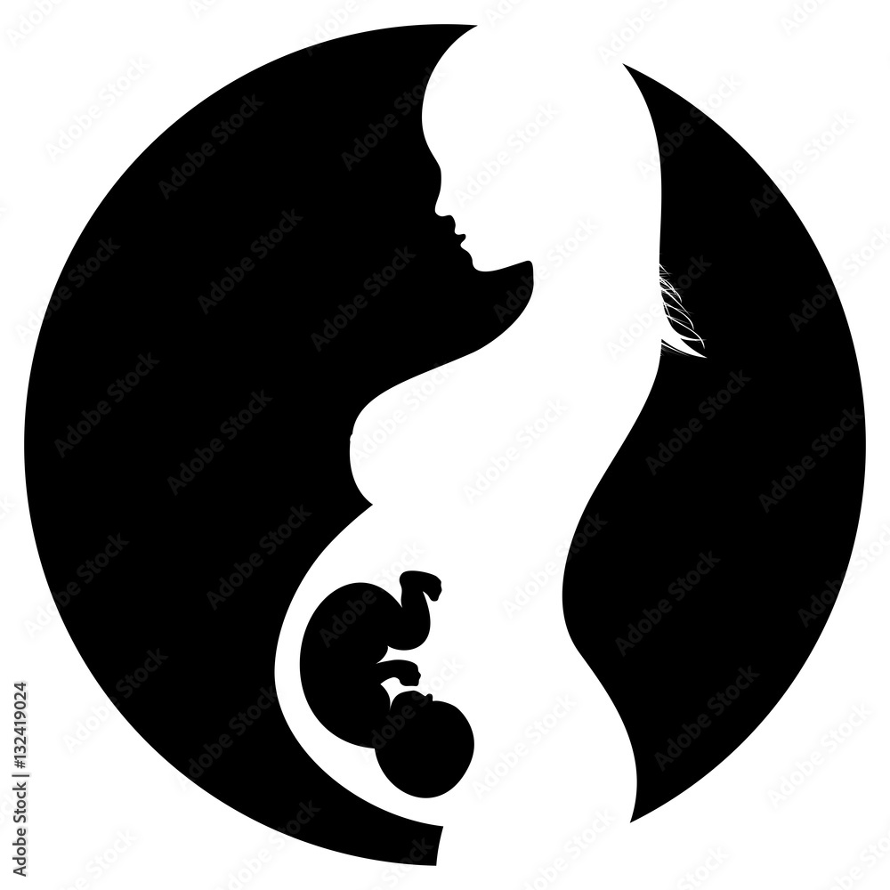 © PixlMakr - Pregnancy, Pregnant Woman Silhouette Pregnancy, Pregnant Woman Silhouette