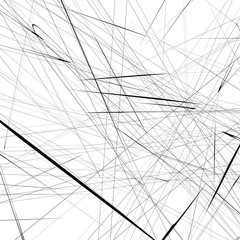 Poster - Random lines abstract texture
