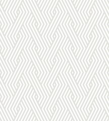 Vector seamless texture. Modern geometric background. Repeated monochrome pattern. Ornament of intersecting stripes.