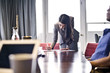 © Andy Paul - Caucasian businesswoman in an office