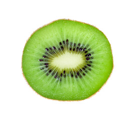 kiwi fruit isolated on white