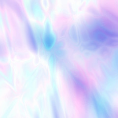 Poster - abstract holographic background in neon colors