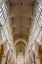 Ceiling Of Church In Bath England