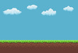 © vlasdv - Pixel Game Background