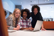 © .shock - Multiethnic startup business team on meeting