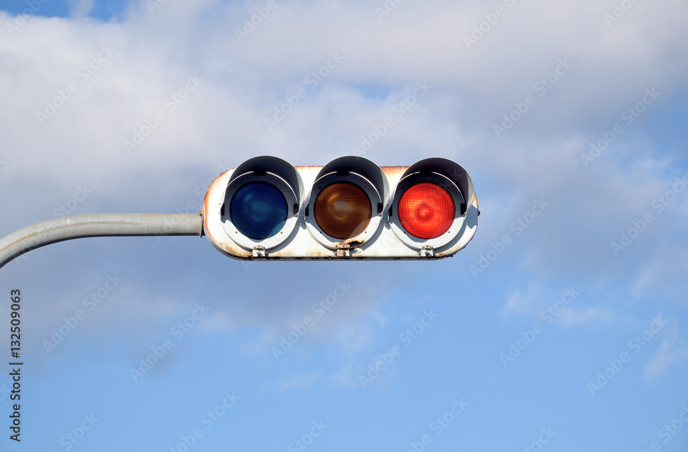 信号機,赤信号,Traffic light, Stock Photo | Adobe Stock