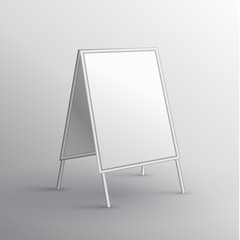 Wall Mural - customer stopper presentation banner mockup