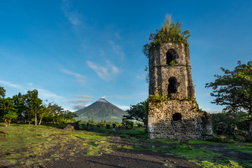 Mayon Volcano in Legazpi, Philippine 