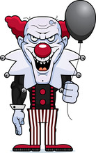 Cartoon Evil Clown