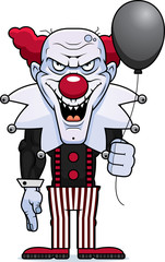 Poster - Cartoon Evil Clown