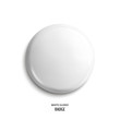 Vector blank, white glossy badge or web button. Vector.