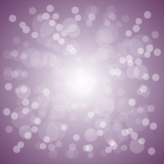 Wall Mural - Purple bokeh background