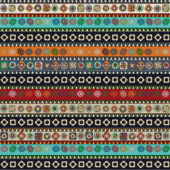 Wall Mural - Aztec pattern 