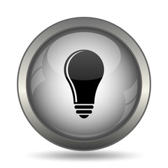 Poster - Light bulb - idea icon