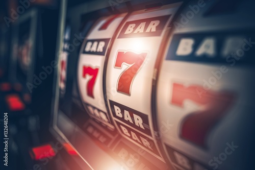 Fotografía Casino Slot Games Playing