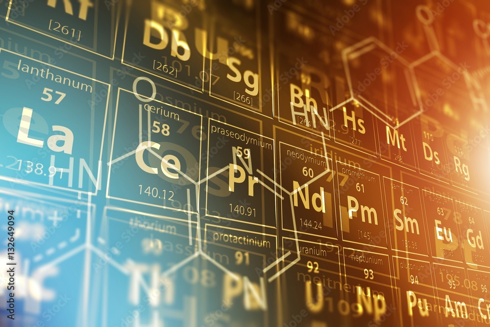 Periodic Table Science Stock Illustration | Adobe Stock