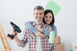 © stokkete - Couple doing home renovations