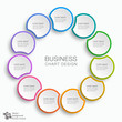 Business Chart Design 11-Step #Vector Graphic
