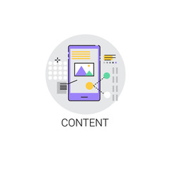 Wall Mural - digital content information multimedia icon vector illustration