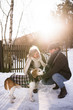 © Halfpoint - Beautiful senior couple on a walk on sunny winter day