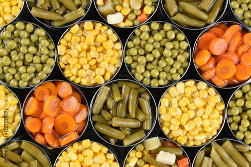 Foto  Canned Vegetables