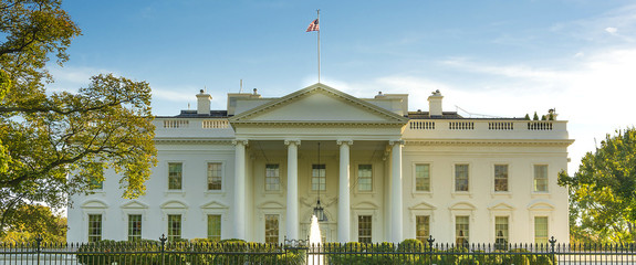 Wall Mural - The White House from the norh lawn in Washington DC