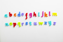 Colorful Kids Alphabet Fridge Magnets
