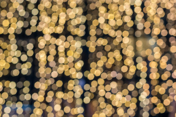 Wall Mural - blur christmas lights or bokeh background