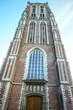 BINNENSTAD, NETHERLANDS - DECEMBER 26, 2016: General landscape views in traditional Dutch church on 26 December in Binnenstad, Holland.