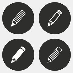 Poster - Pen - vector icon.