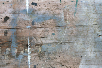 Wall Mural - Used old wooden board