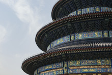 Detail Of Temple Of Heaven, In Beijing,China.