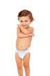 © Gelpi - Adorable baby wearing diaper