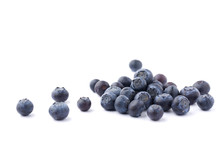 Blueberries Isolated