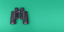 Binoculars Header With Copy Space