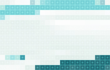 Poster - Simple gray and teal geometric background. Vector pattern