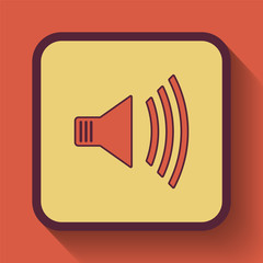 Sticker - Speaker icon