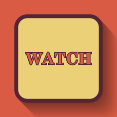 Wall Mural - Watch icon