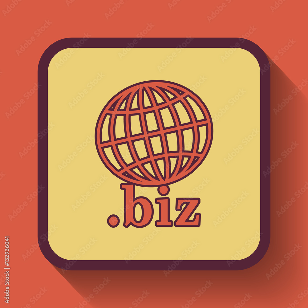 .biz icon Stock Illustration | Adobe Stock