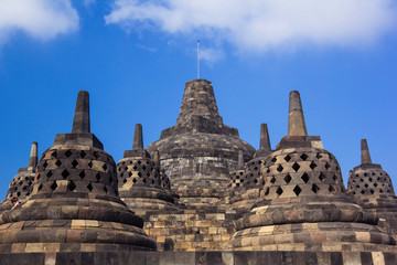 Wall Mural - Borobudur Temple, Yogyakarta, Java, Indonesia.