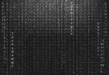 English code, vector