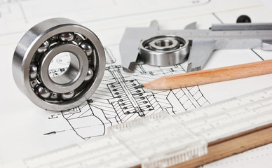 mechanical scheme and  bearing