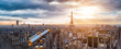 Eiffelturm vom Arc de Triomphe aus