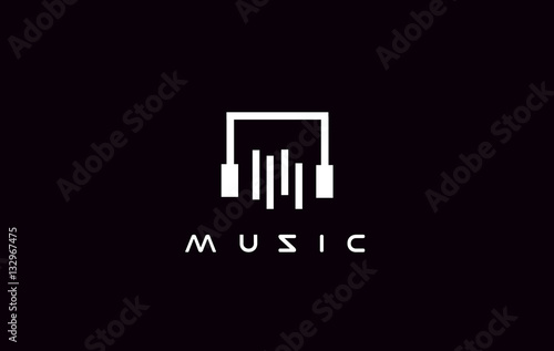Dekoracja na wymiar  prosty-projekt-ikony-logo-muzyki