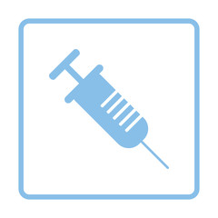 Poster - Syringe icon