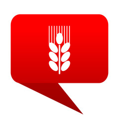 Poster - grain bubble red icon